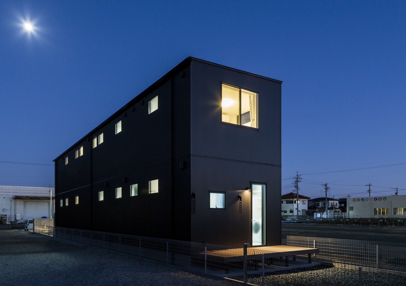 細長変形地でも叶えた、開放的な住まい