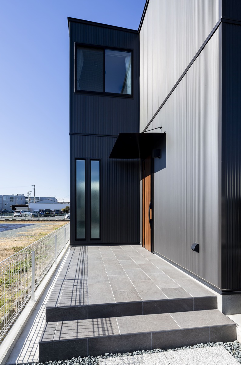 細長変形地でも叶えた、開放的な住まい